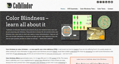 Desktop Screenshot of color-blindness.com